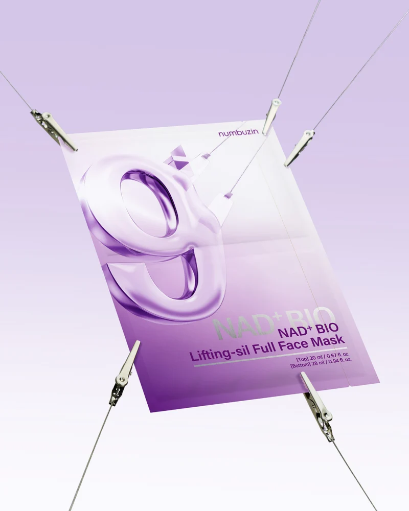 No.9 NAD+ BIO Lifting-sil Full Face Mask (1ea)